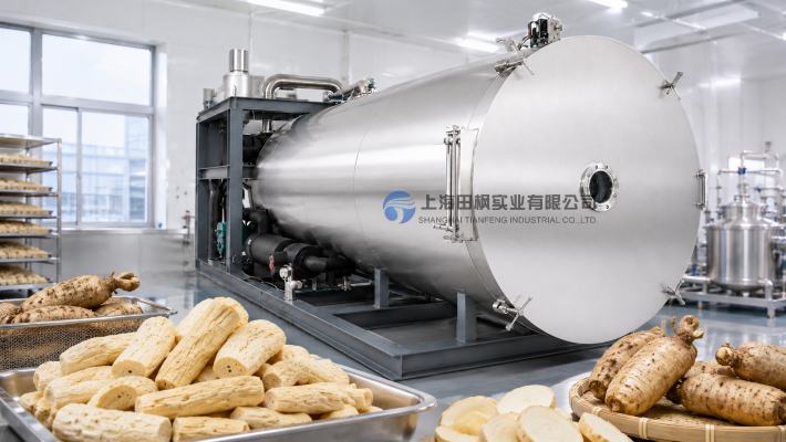 天麻整块冻干和切片冻干，冷冻干燥机配置有什么区别